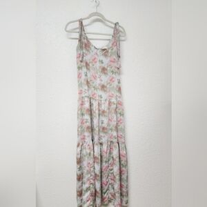 Ninexis Women's maxi floral dress, size medium, rushed, flowy